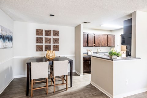 Dining Room located at Addison on Cobblestone located in Fayetteville, GA 30215